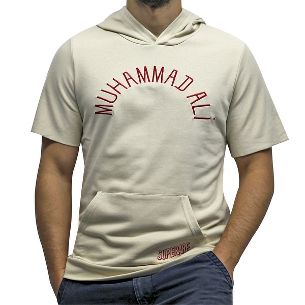 Beige Superare x Ali Classic Short Sleeve Pullover Hoodie