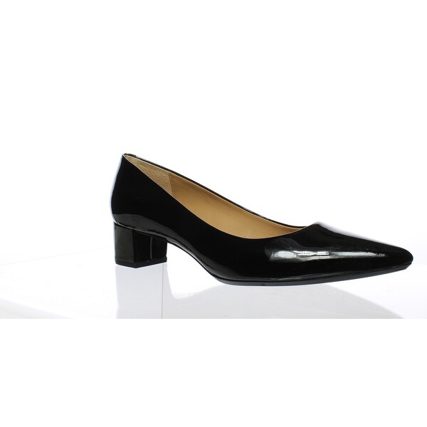 calvin klein patent pumps
