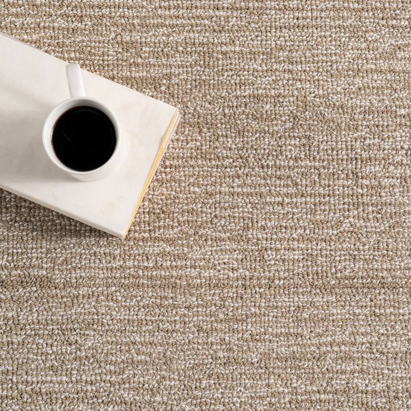 Nuloom Elira Solid Bordered Area Rug