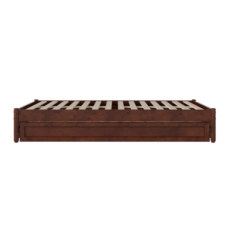 Barcelona Panel Platform Bed with Twin Trundle