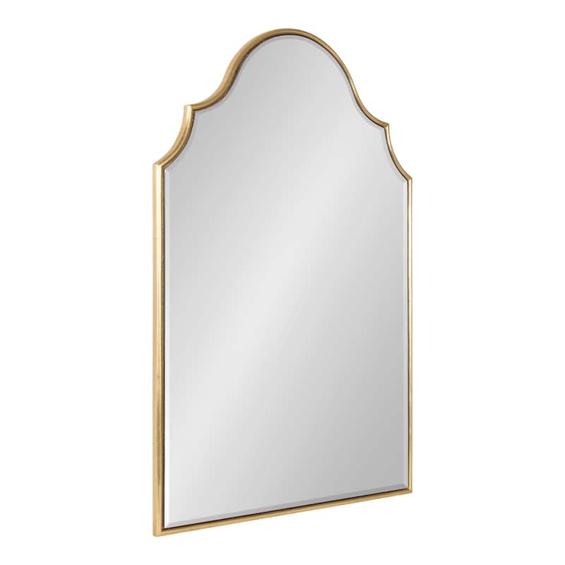 Kate and Laurel Leanna Arch Framed Wall Mirror - 20x30 - 20x30 - Gold