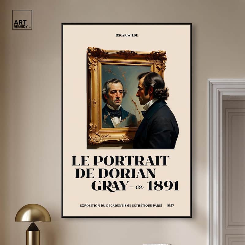 Decadent World of Dorian Gray Canvas by Art Remedy