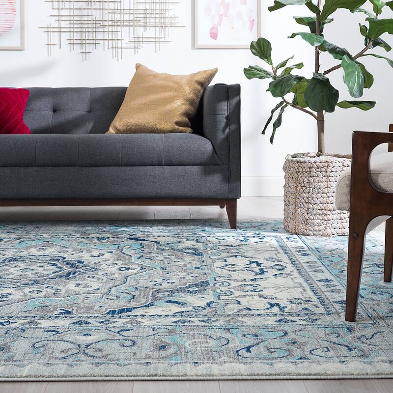 Jade Global Medallion Indoor Area Rug