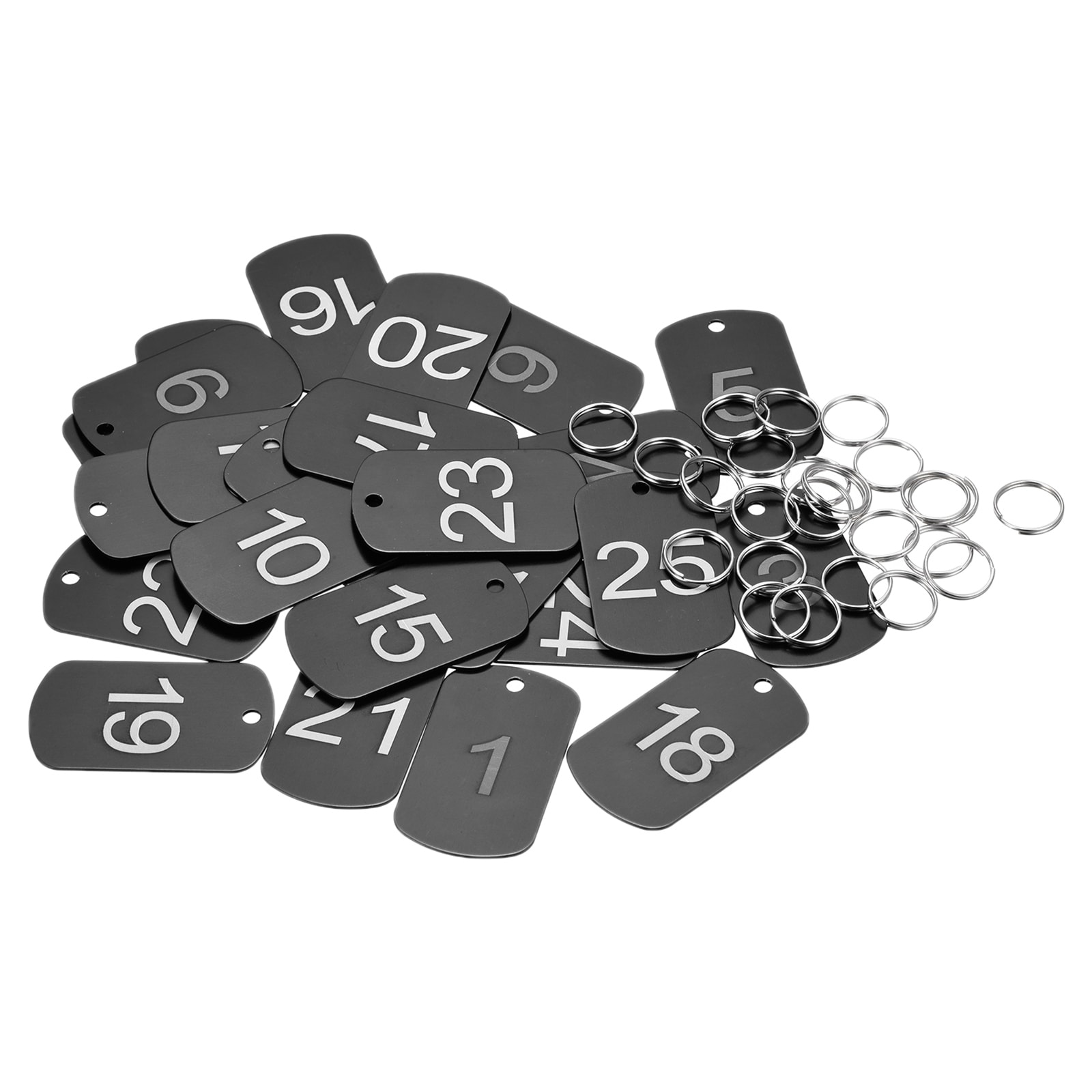 Aluminum outlet key tags