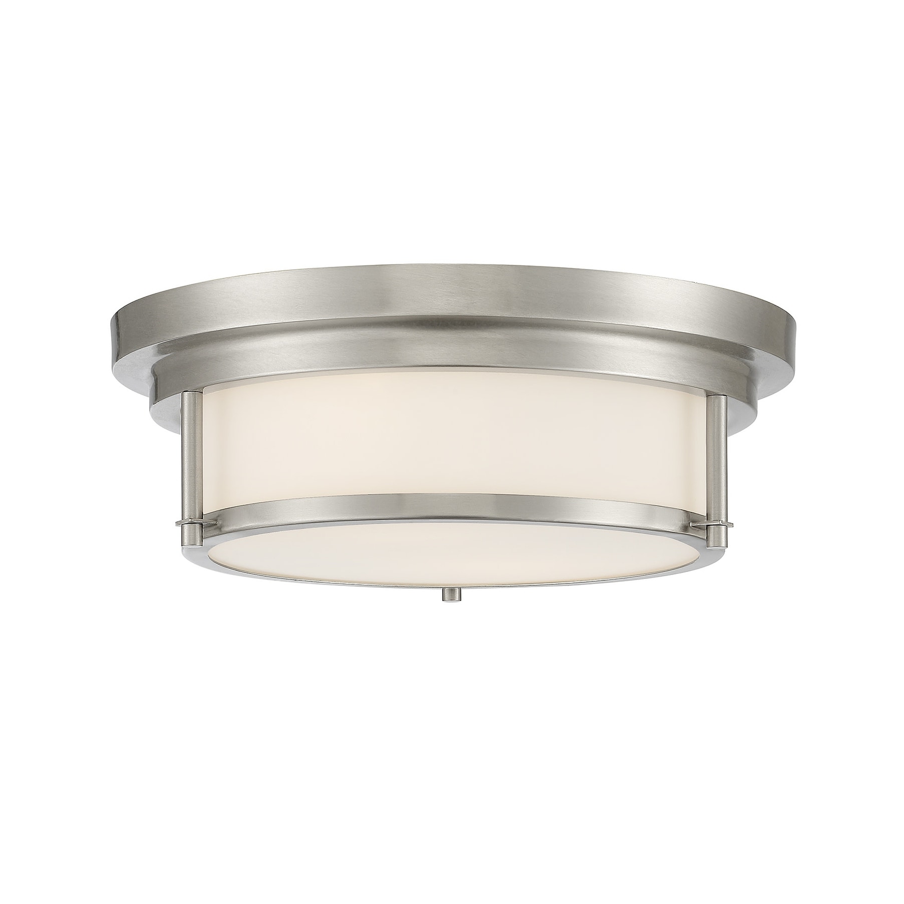 Meridian M60062 2 Light 13" Wide Flush Mount Drum Ceiling Fixture