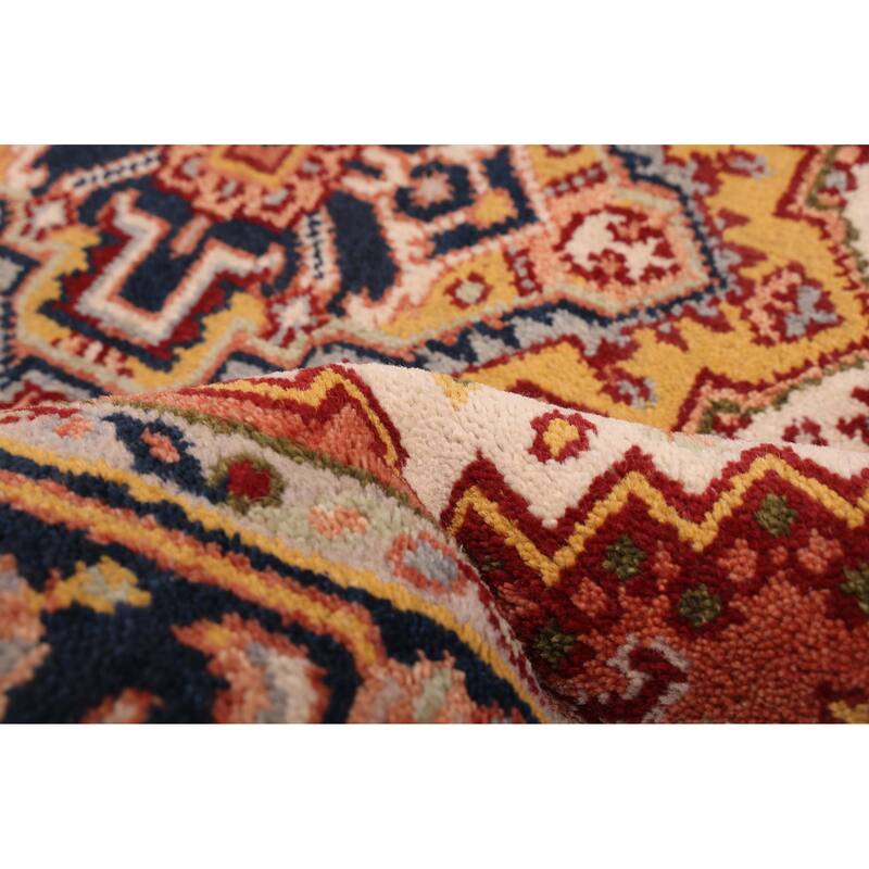 ECARPETGALLERY Hand-knotted Serapi Heritage Cream Wool Rug - 3'9 x 5'10