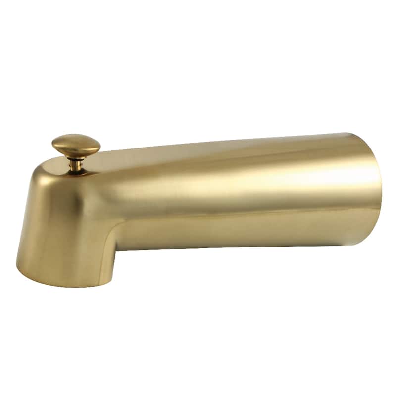 Kingston Brass 7-Inch Diverter Tub Spout - Brushed Brass
