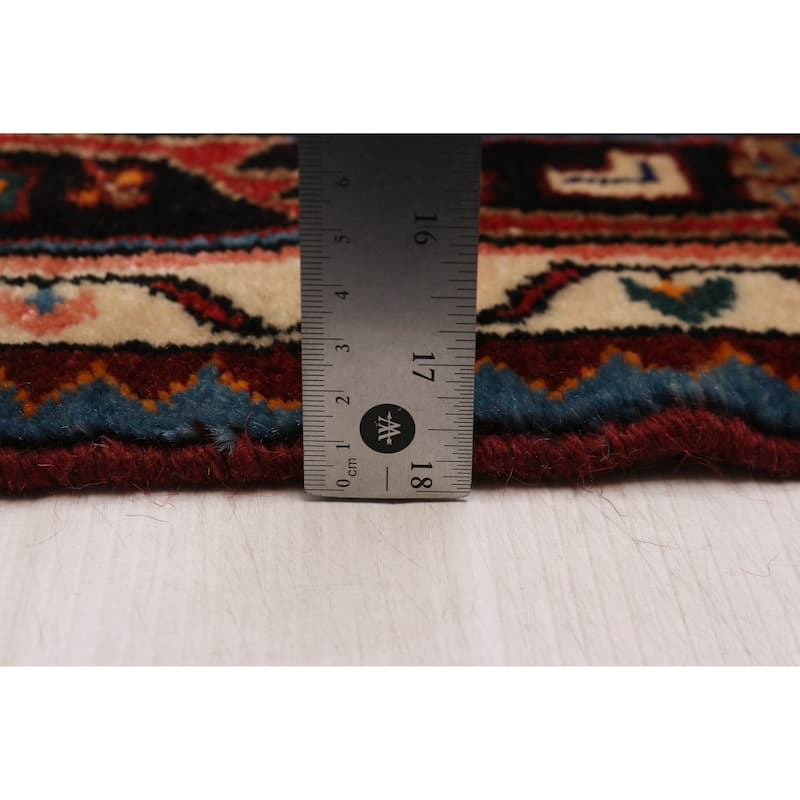 ECARPETGALLERY Hand-knotted Anatolian Vintage Black, Red Wool Rug - 3'7 x 6'0