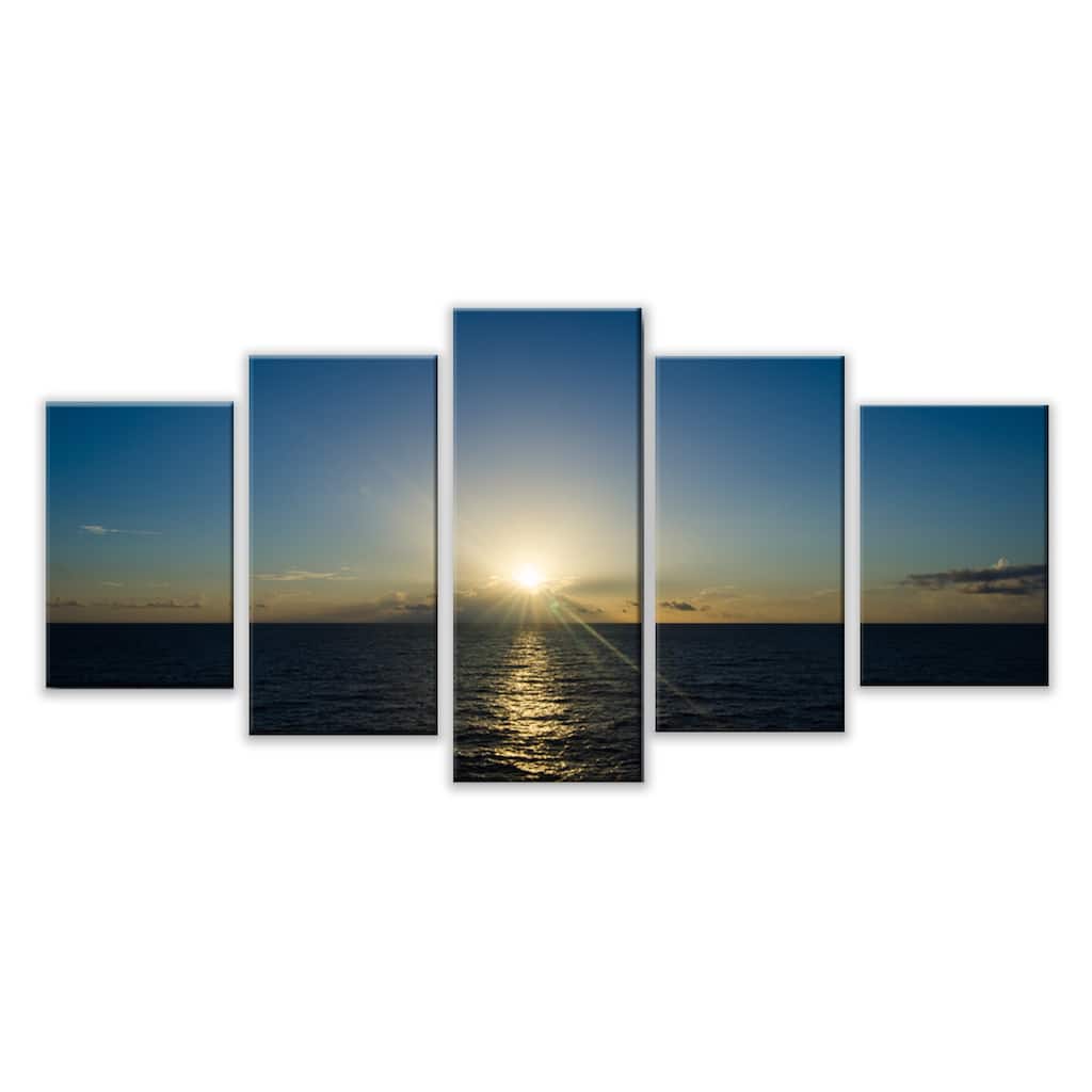 Ready2HangArt 'Morning Dew' 5-Piece Wrapped Canvas Wall Art Set