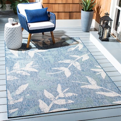 SAFAVIEH Courtyard Rula Indoor/Outdoor Waterproof Patio Backyard Rug