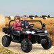 preview thumbnail 13 of 34, Gymax 24V Kids Ride On Dump Truck 2-Seater Electric Truck w/ Remote
