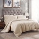 preview thumbnail 28 of 89, Superior Egyptian Cotton 300 Thread Count Solid Duvet Cover Set Ivory - Queen