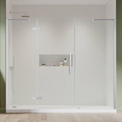 Endless Tampa Alcove 83 to 85 3/8" W x 72" H CHR