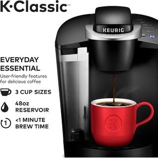 Keurig K-Classic Coffee Maker K-Cup Pod, Single Serve