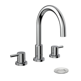 Belanger Two-Handle Widespread Bathroom Faucet with Drain Assembly