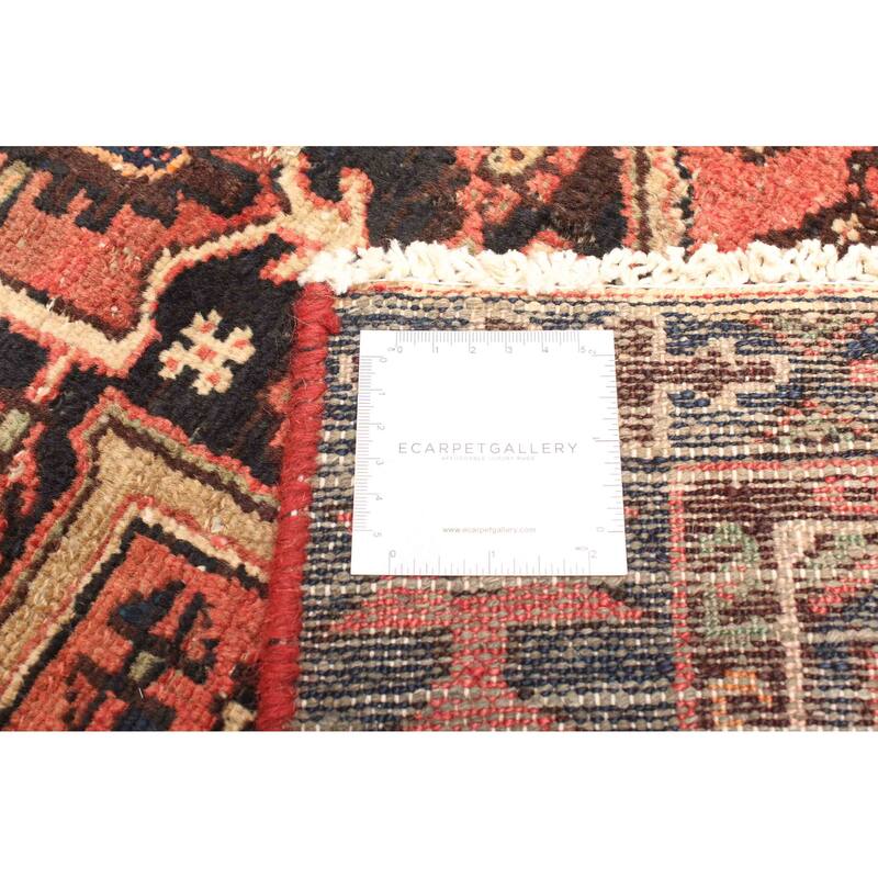 ECARPETGALLERY Hand-knotted Andelz Red Wool Rug - 2'11 x 6'3