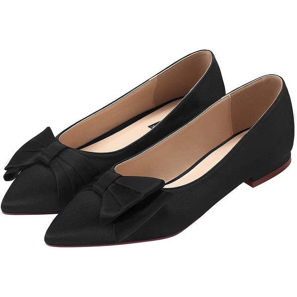 Erijunor Wedding Flats Comfortable Flat Shoes For Women Closed Toe Wide Width 11 Overstock 30019547