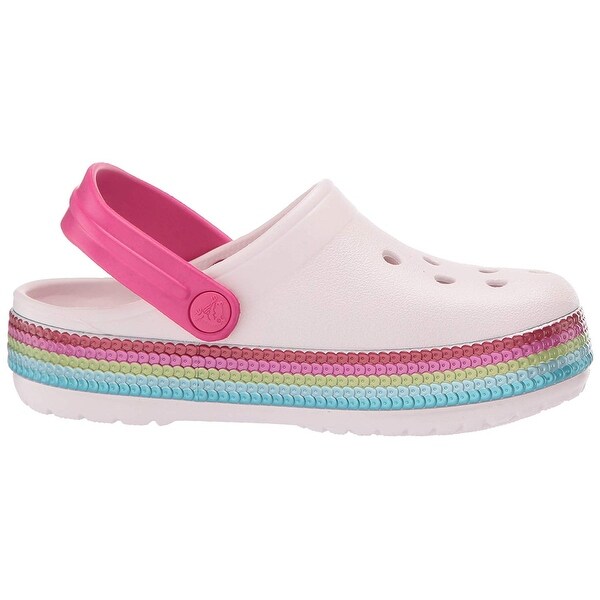 crocs crocband sequin band clog