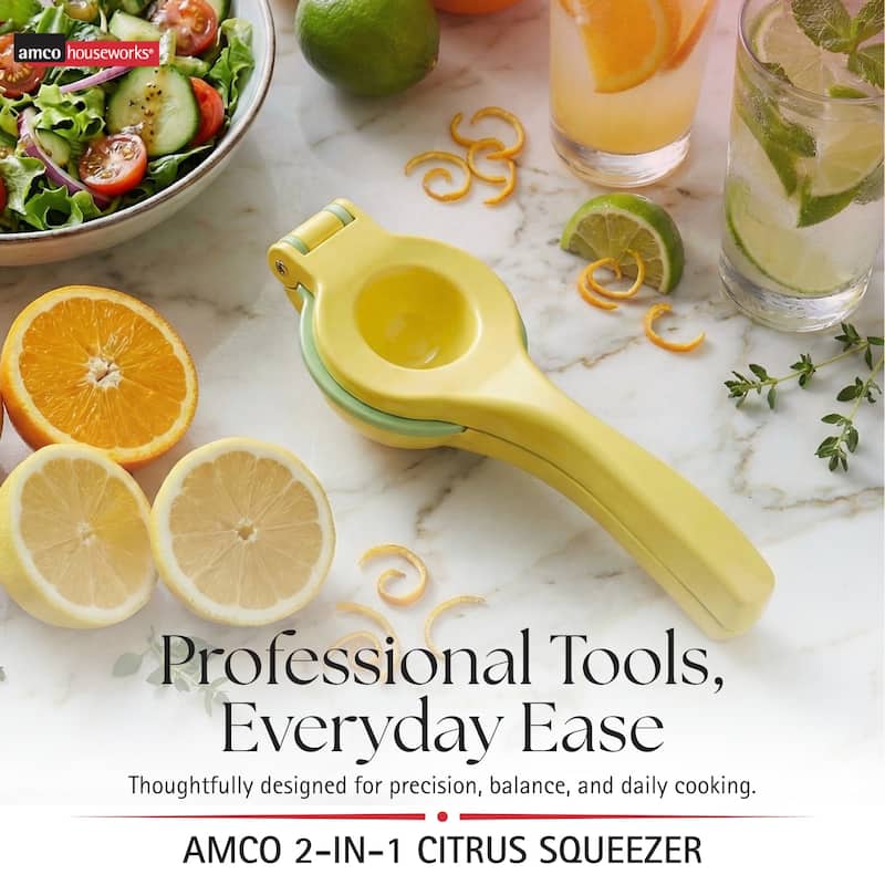 Amco 2 in1 Citrus Squeezer - 8.8 in
