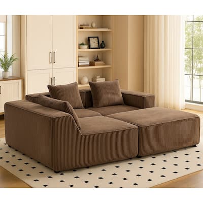 Multi Person Modular Compression Sofa That Can Be Freely Combined