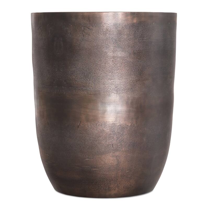 WYNDENHALL Beacon Cast Aluminum Metal Accent Table - 16.5" d x 16.5" w x 20" h