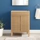 preview thumbnail 9 of 46, Render Bathroom Vanity Cabinet (Sink Basin Not Included) Oak