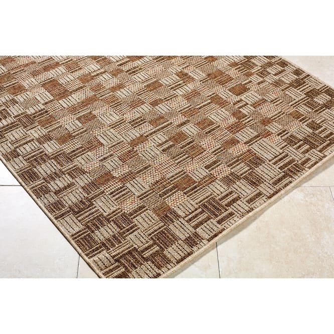Livabliss Crete Cottage Indoor/Outdoor Area Rug