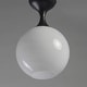preview thumbnail 4 of 9, Maxim 21229MR Neve 9" Wide Semi-Flush Globe Ceiling Fixture
