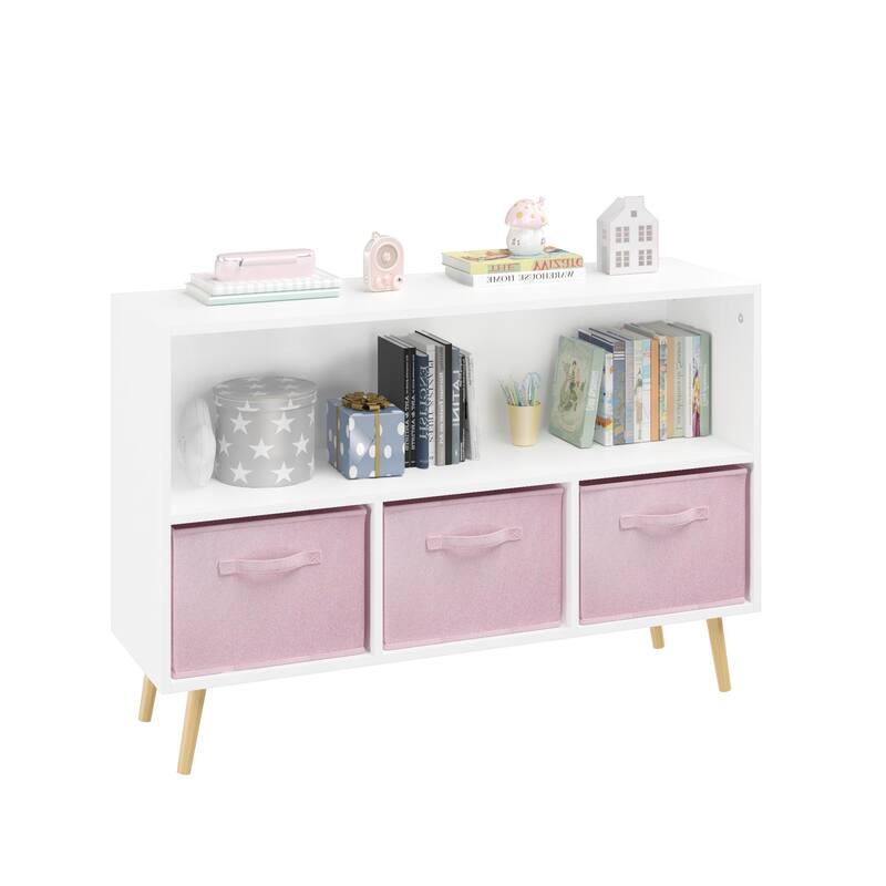 Children's Book Display, Toy Storage Cabinet Organizer