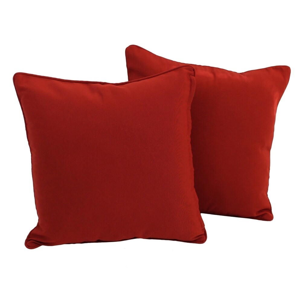 Red and beige pillows shop