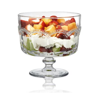 Artland Pearl Ridge 88 oz Trifle Bowl - 88 oz