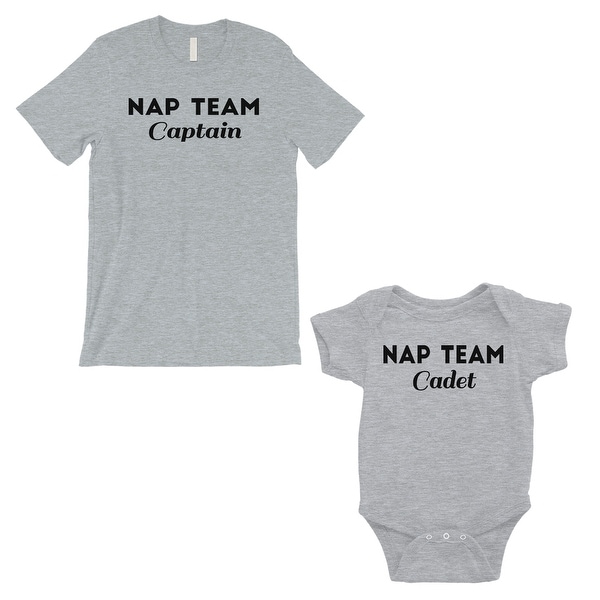 father and baby matching clothes