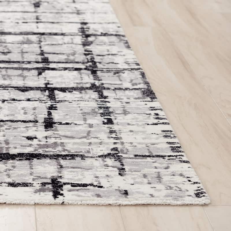 Alora Decor Aurora Transitional Wool/Tencel Area Rug