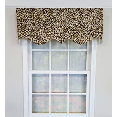 RLF Home Cheetah Regal Valance