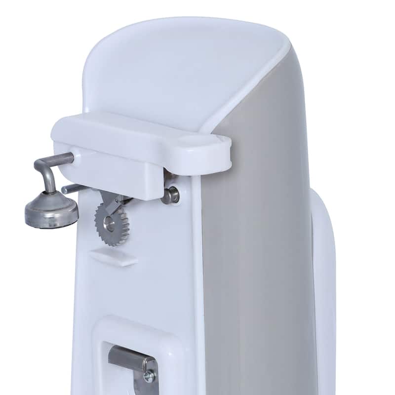 Extra Tall Electric Can Opener in White