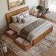 preview thumbnail 19 of 85, Portland Platform Bed with Footboard and Storage Drawers