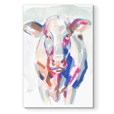 Fluorescent Farm III -Premium Gallery Wrapped Canvas
