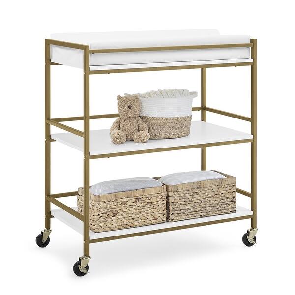 slide 2 of 10, Jade Changing Table