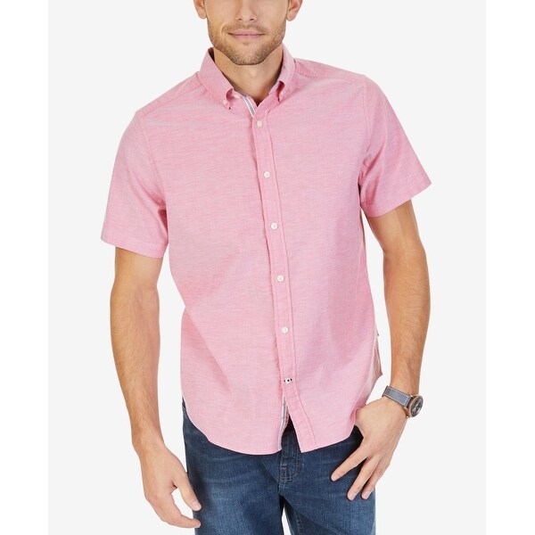 mens stretch oxford shirt