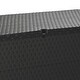 preview thumbnail 7 of 6, vidaXL Patio Storage Box Anthracite 47.2"x22"x24.8" PP Rattan - 47.2" x 22.05" x 24.8"