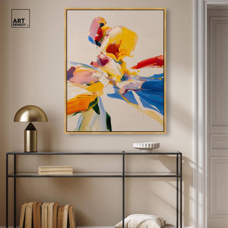 Flippant Bloom I Canvas by Art Remedy