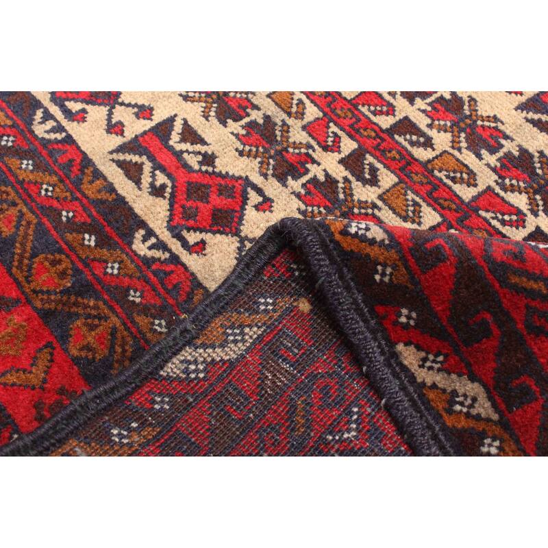 ECARPETGALLERY Hand-knotted Teimani Tan Wool Rug - 2'11 x 4'9