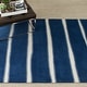 preview thumbnail 4 of 47, Martha Stewart by SAFAVIEH Chalk Stripe Wool/ Viscose Rug