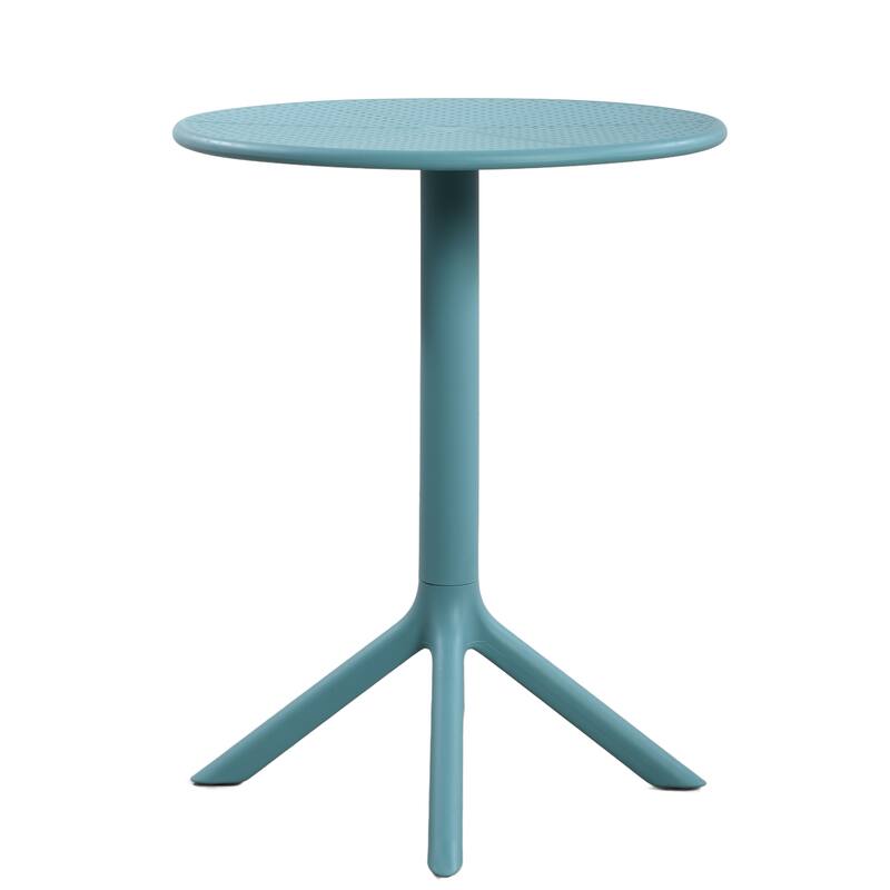 Christopher Knight Home - Eldred Modern 3-Piece Outdoor/Indoor Patio Bistro Set with Dining Chairs & Compact Round Bistro Table