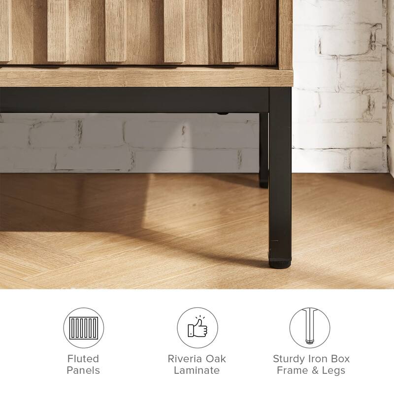 Mopio Norwin Modern Industrial 64” TV Stand