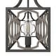 preview thumbnail 8 of 20, Hunter Stone Creek 5-Light Modern Farmhouse Linear Chandelier - Dining Room - Rustic, Transitional