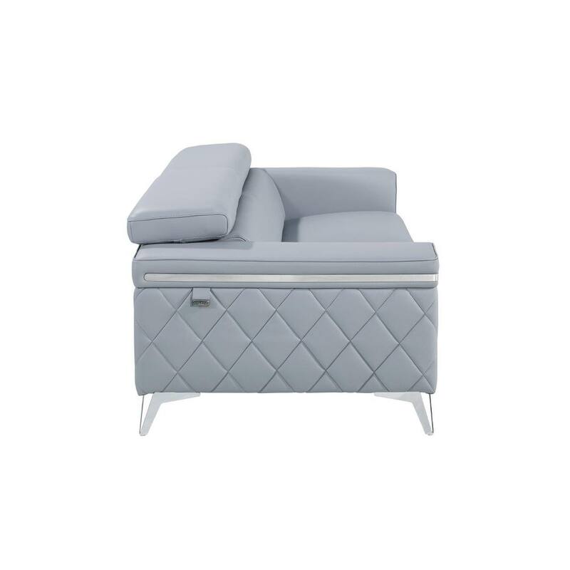 HomeRoots Two Piece Blue Four Person Seating Set
