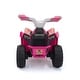 preview thumbnail 37 of 71, White 6V Electric ATV Ride-On with Trailer, Bluetooth, Music, Power Display for Kids Ages 3-6