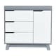 preview thumbnail 6 of 17, Babyletto Hudson Dresser with Removable Changing Tray Gray and White