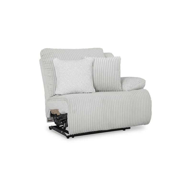 Signature Design by Ashley Top Tier Dark Brown 4-Piece Reclining Sectional with Chaise - 143" W x 74" D x 41" H